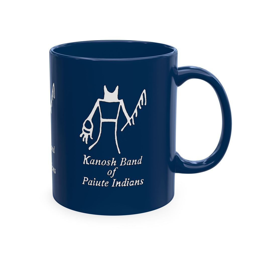 Kanosh Band White Logo Colorful Ceramic Mugs
