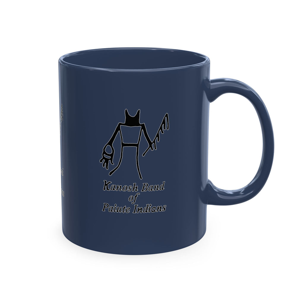 Kanosh Band Black logo Colorful Ceramic Mugs