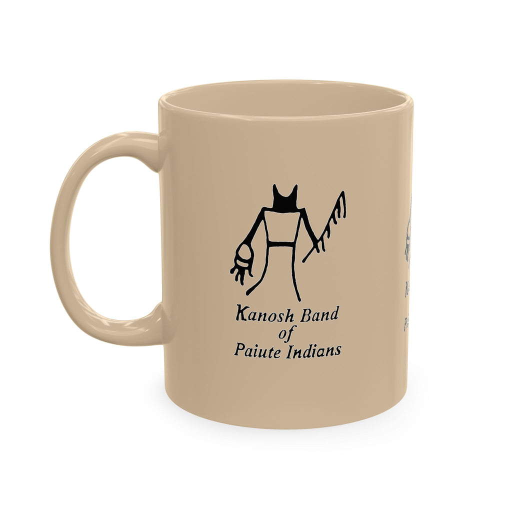 Kanosh Band Black logo Colorful Ceramic Mugs