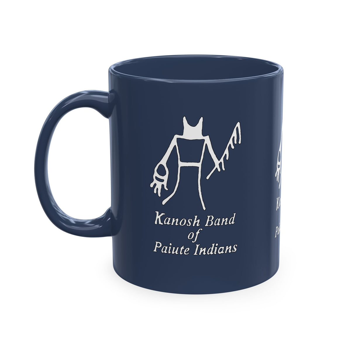 Kanosh Band White Logo Colorful Ceramic Mugs