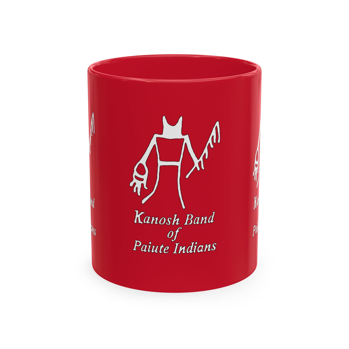 Kanosh Band White Logo Colorful Ceramic Mugs