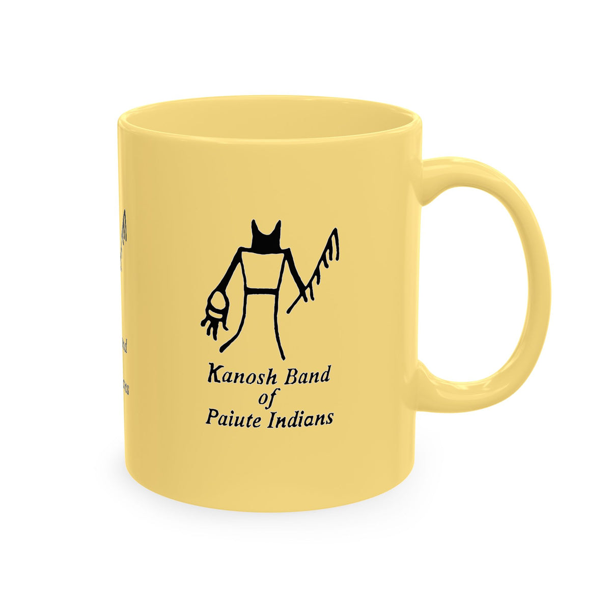 Kanosh Band Black logo Colorful Ceramic Mugs