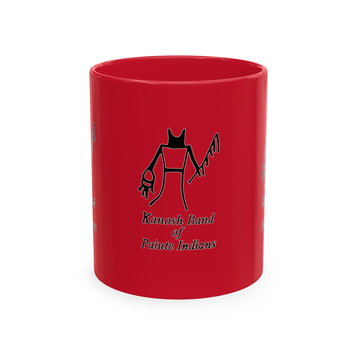 Kanosh Band Black logo Colorful Ceramic Mugs