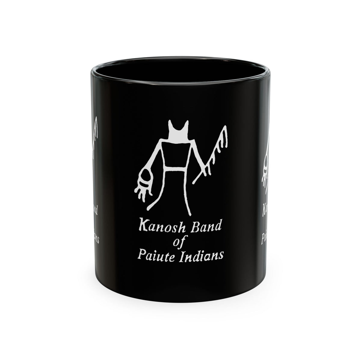 Kanosh Band White Logo Colorful Ceramic Mugs