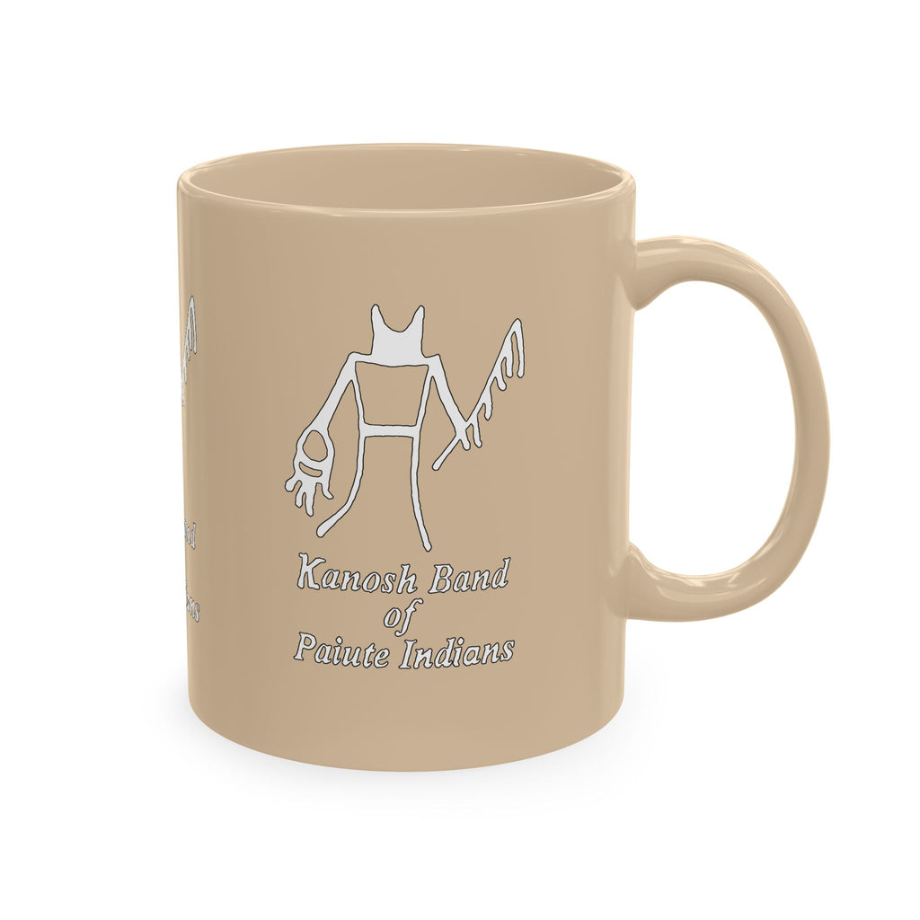 Kanosh Band White Logo Colorful Ceramic Mugs