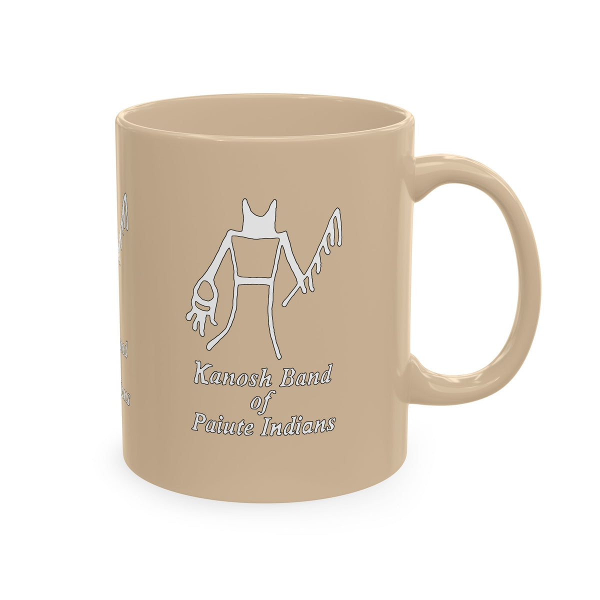 Kanosh Band White Logo Colorful Ceramic Mugs