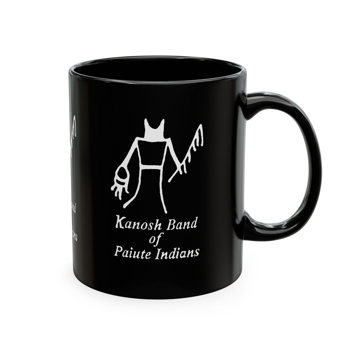 Kanosh Band White Logo Colorful Ceramic Mugs
