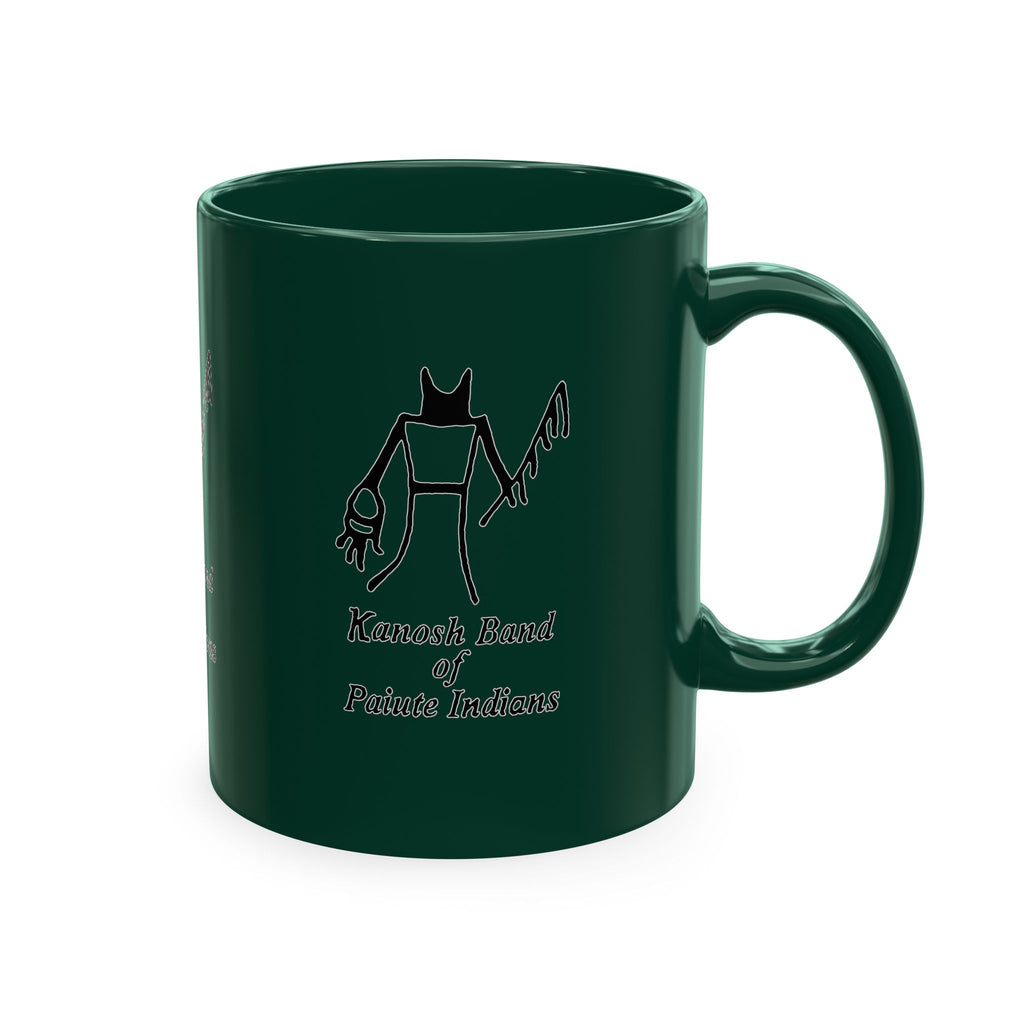 Kanosh Band Black logo Colorful Ceramic Mugs