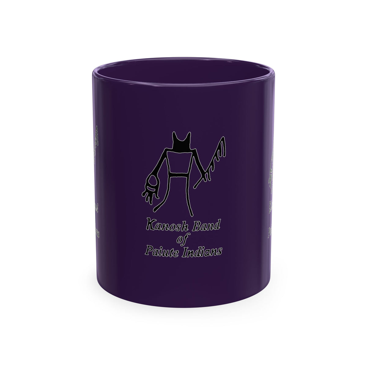 Kanosh Band Black logo Colorful Ceramic Mugs