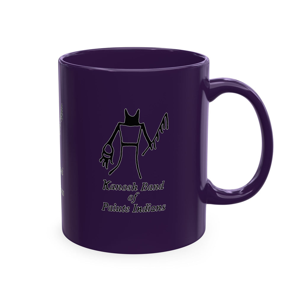 Kanosh Band Black logo Colorful Ceramic Mugs