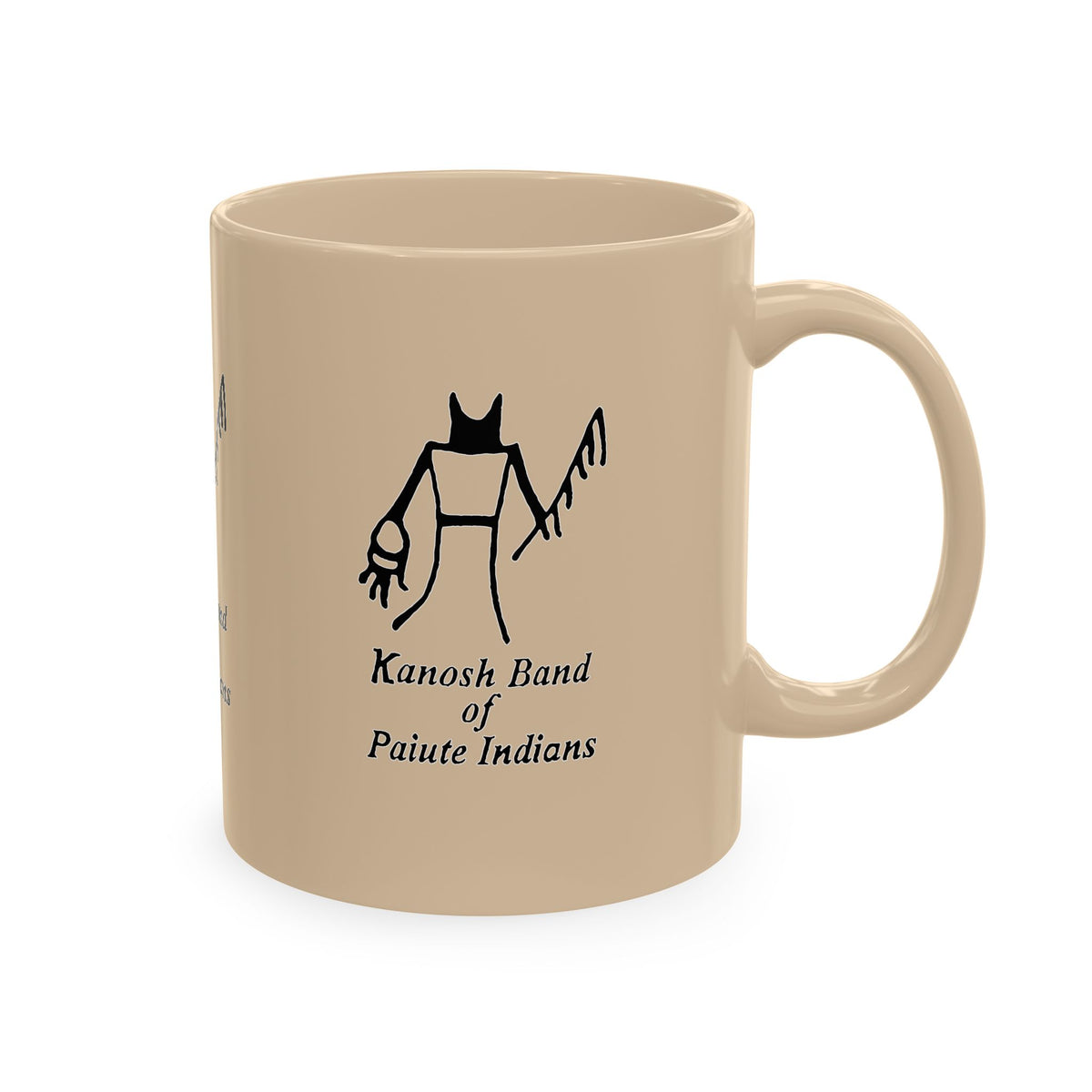 Kanosh Band Black logo Colorful Ceramic Mugs