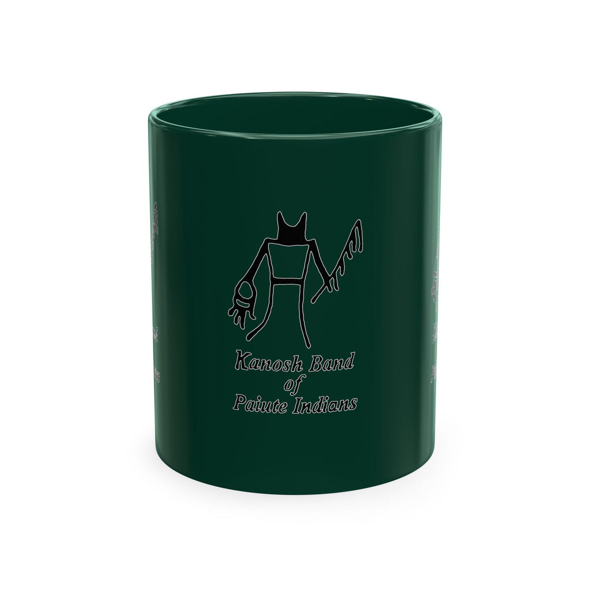 Kanosh Band Black logo Colorful Ceramic Mugs