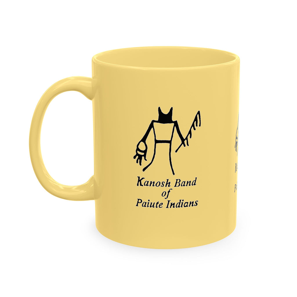 Kanosh Band Black logo Colorful Ceramic Mugs