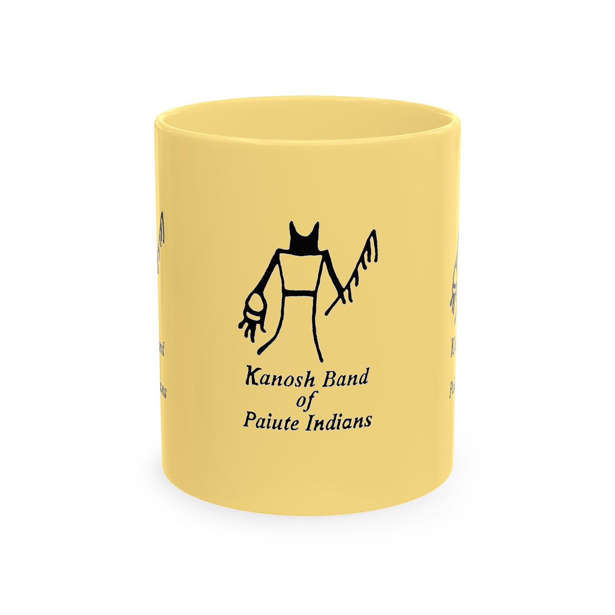 Kanosh Band Black logo Colorful Ceramic Mugs
