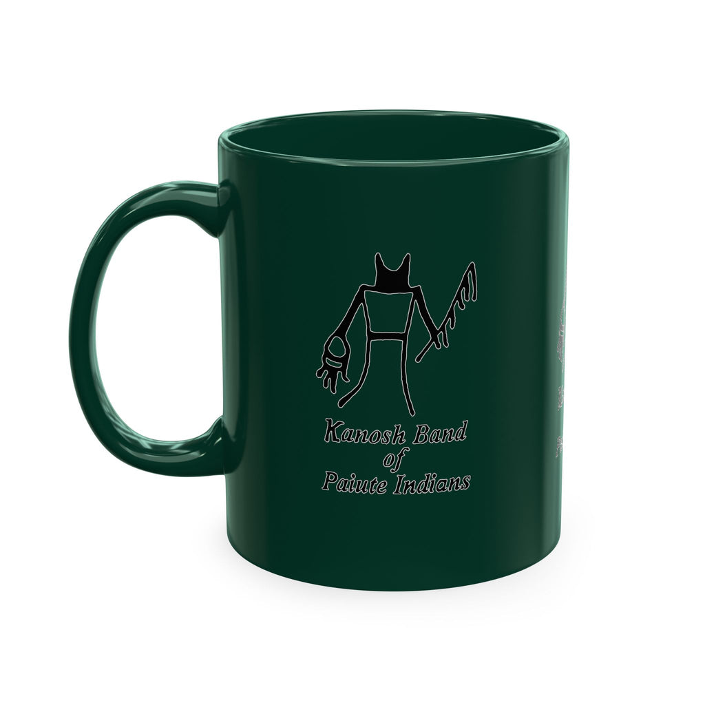 Kanosh Band Black logo Colorful Ceramic Mugs