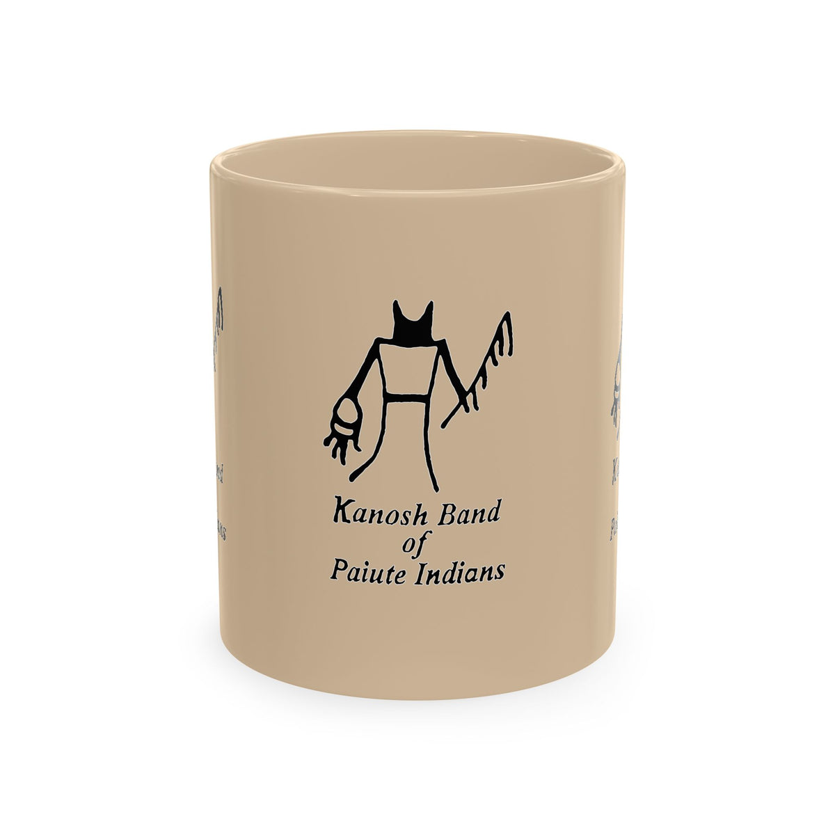 Kanosh Band Black logo Colorful Ceramic Mugs