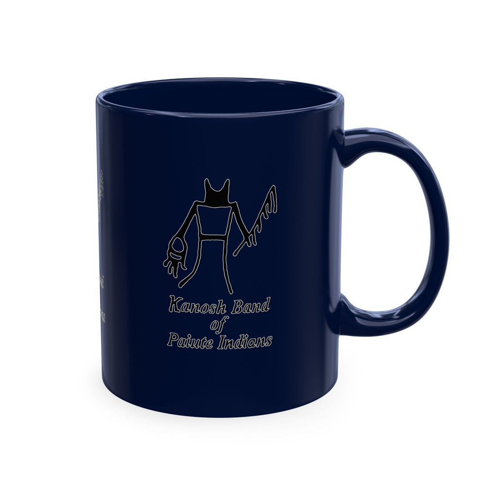Kanosh Band Black logo Colorful Ceramic Mugs