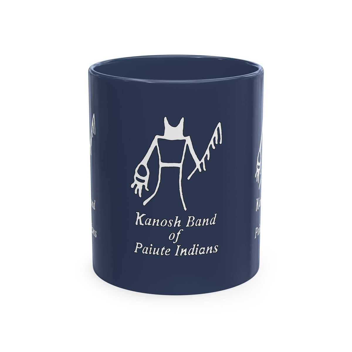 Kanosh Band White Logo Colorful Ceramic Mugs