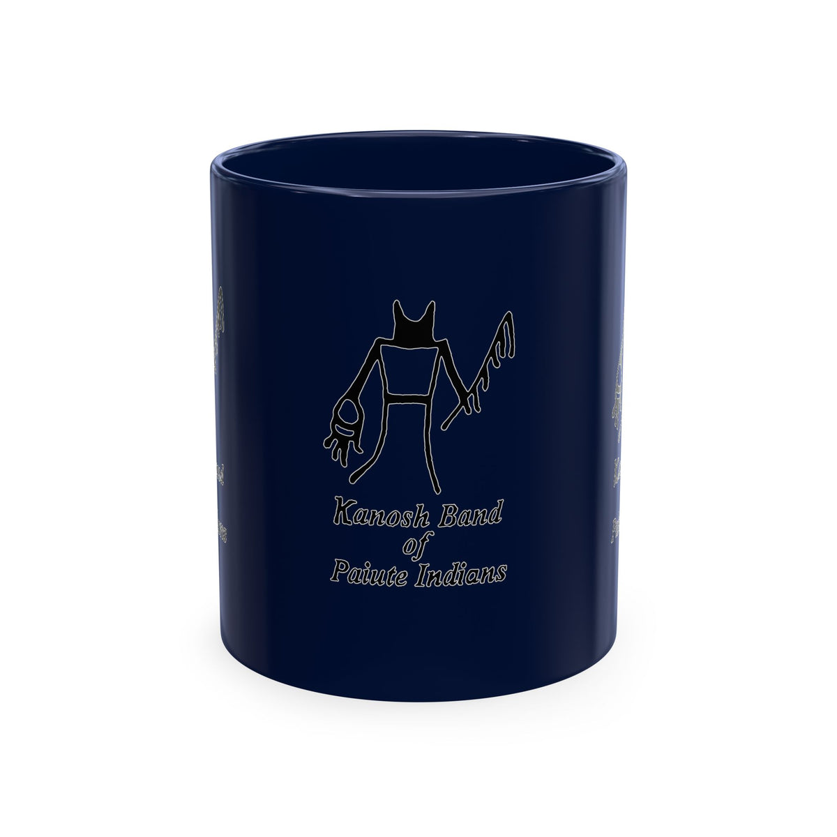 Kanosh Band Black logo Colorful Ceramic Mugs