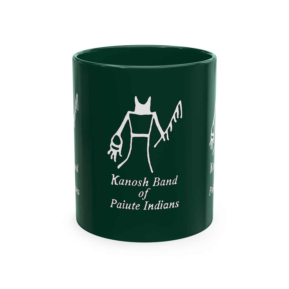 Kanosh Band White Logo Colorful Ceramic Mugs