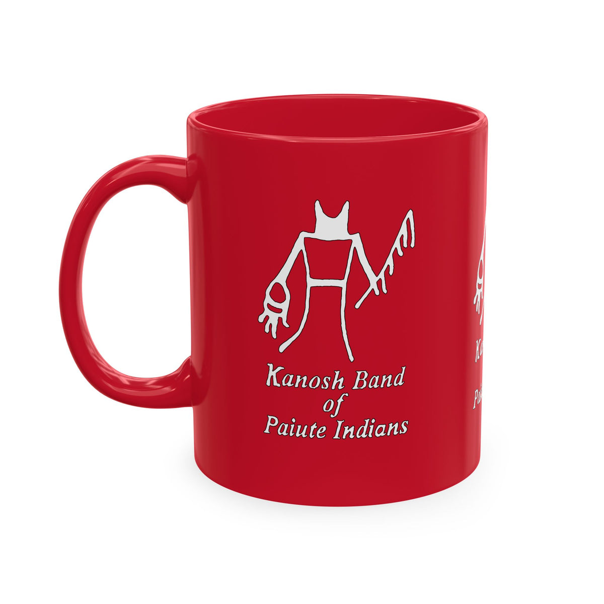 Kanosh Band White Logo Colorful Ceramic Mugs