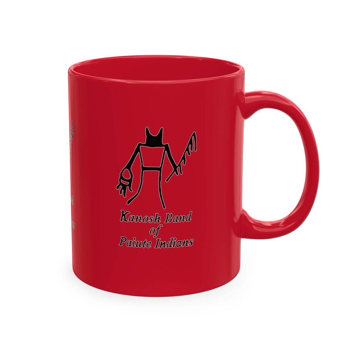 Kanosh Band Black logo Colorful Ceramic Mugs