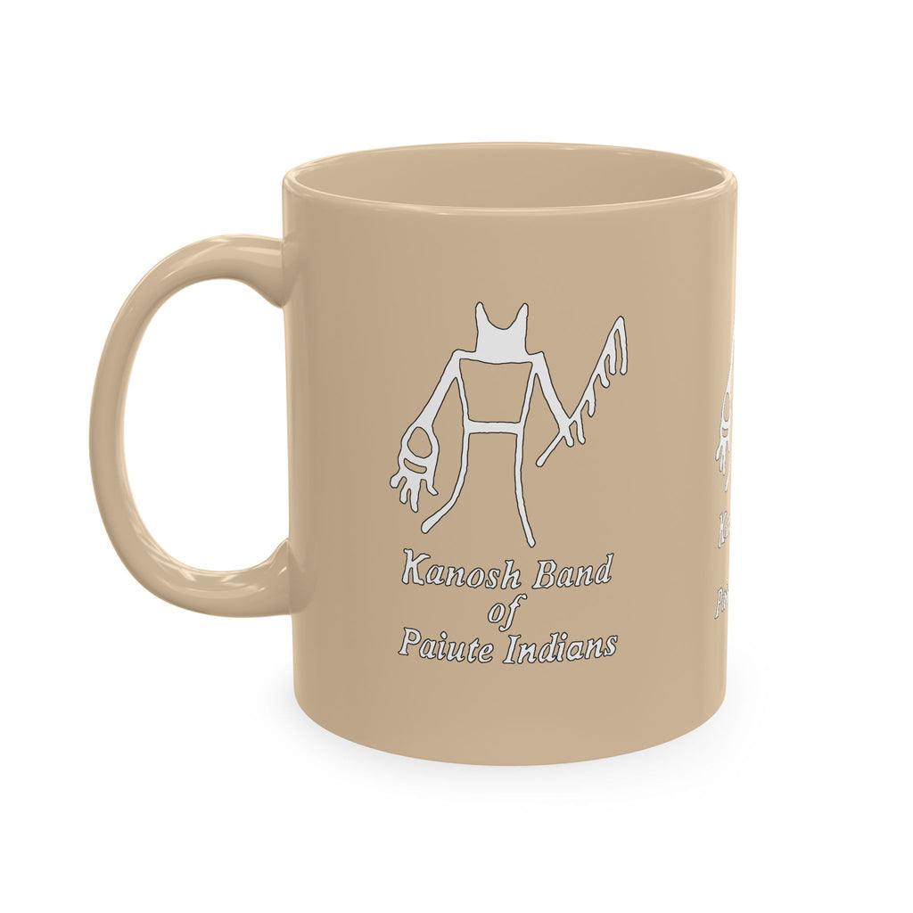 Kanosh Band White Logo Colorful Ceramic Mugs