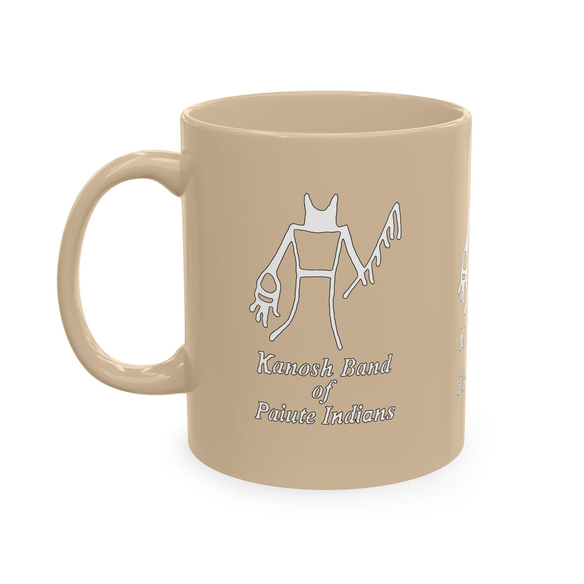 Kanosh Band White Logo Colorful Ceramic Mugs