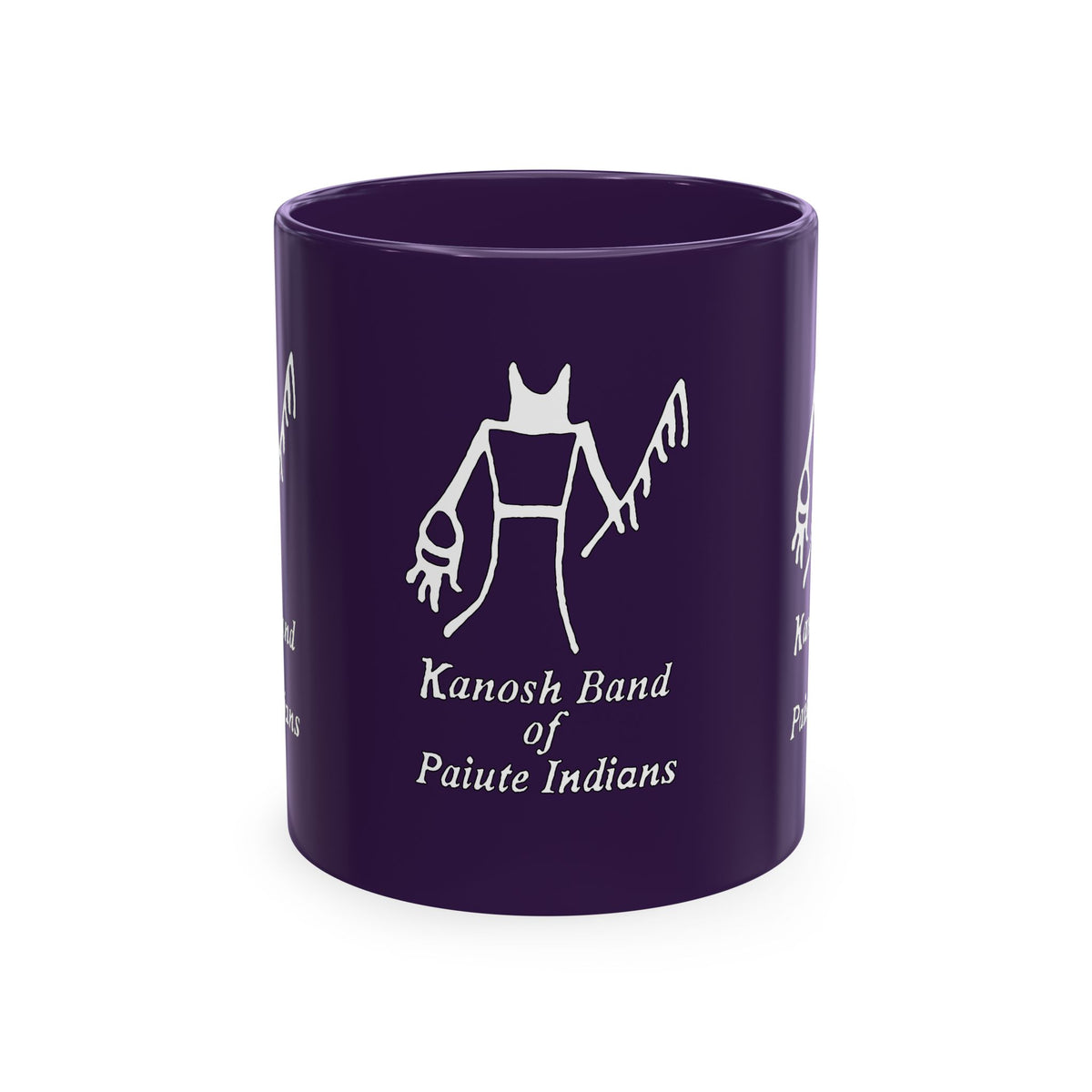 Kanosh Band White Logo Colorful Ceramic Mugs