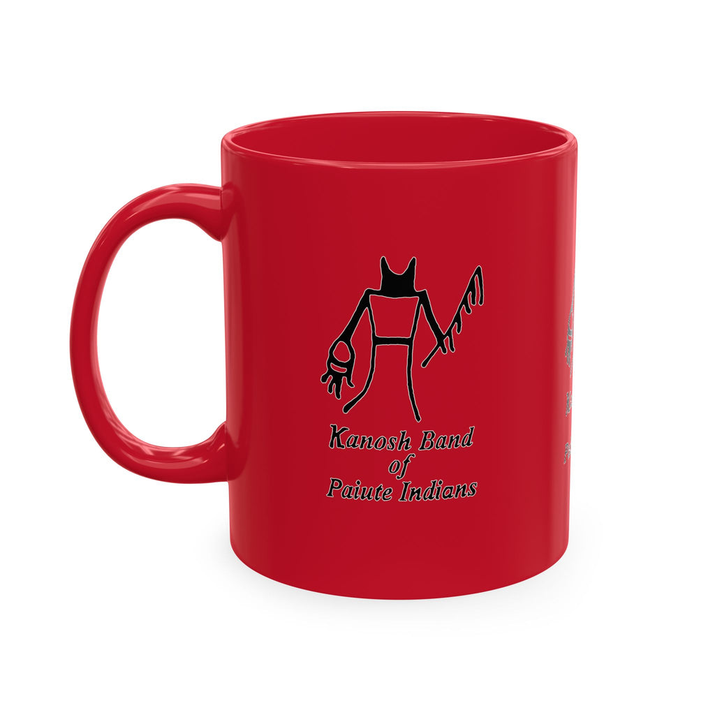 Kanosh Band Black logo Colorful Ceramic Mugs