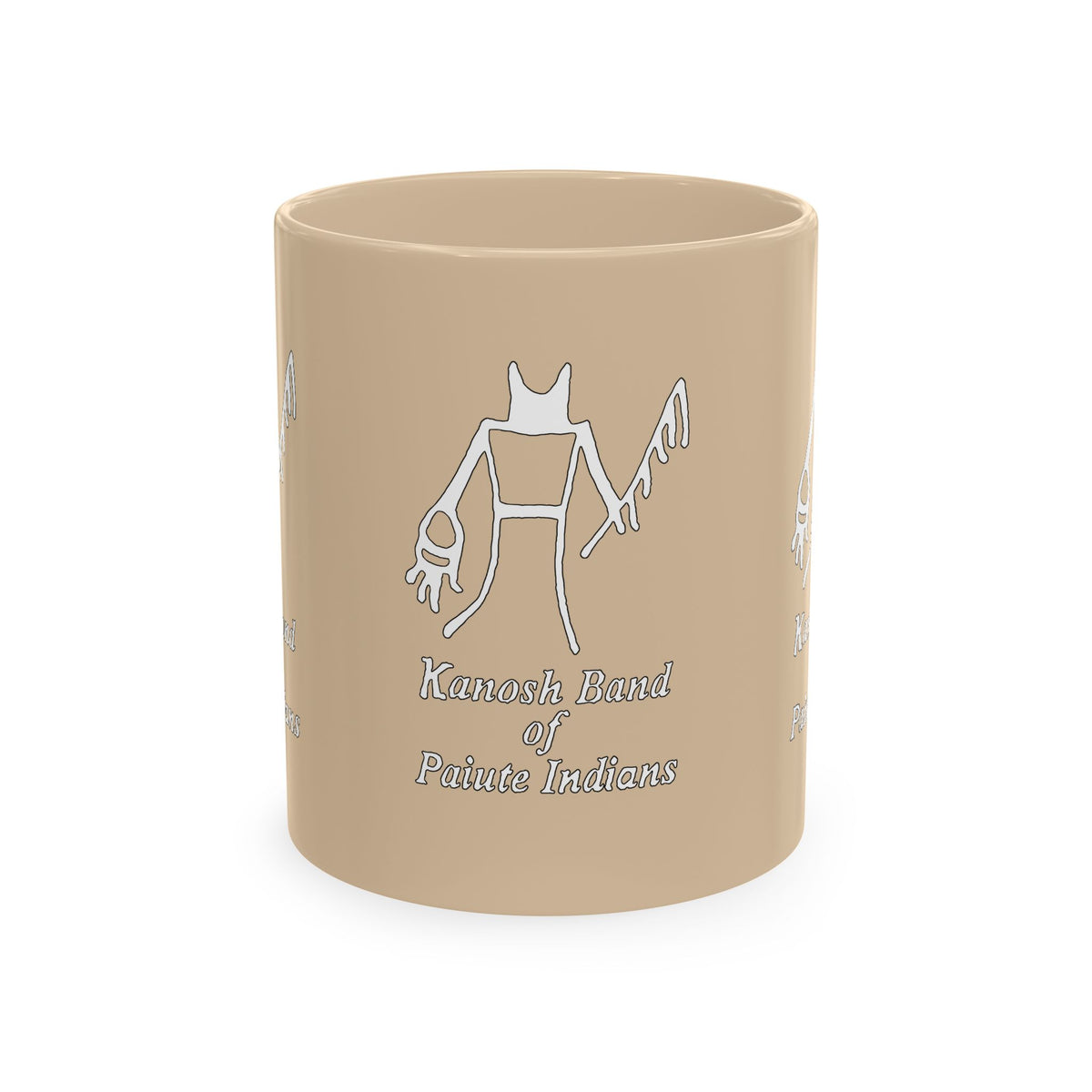 Kanosh Band White Logo Colorful Ceramic Mugs
