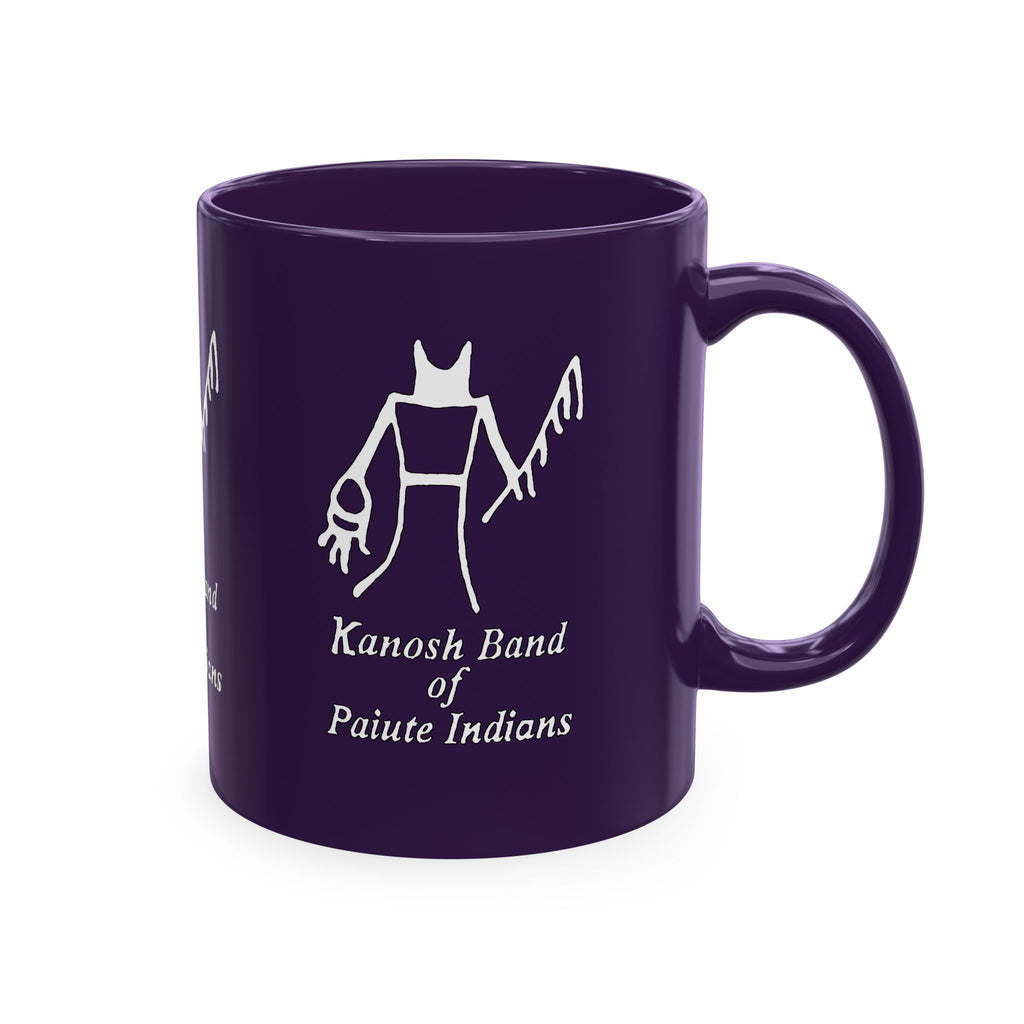 Kanosh Band White Logo Colorful Ceramic Mugs