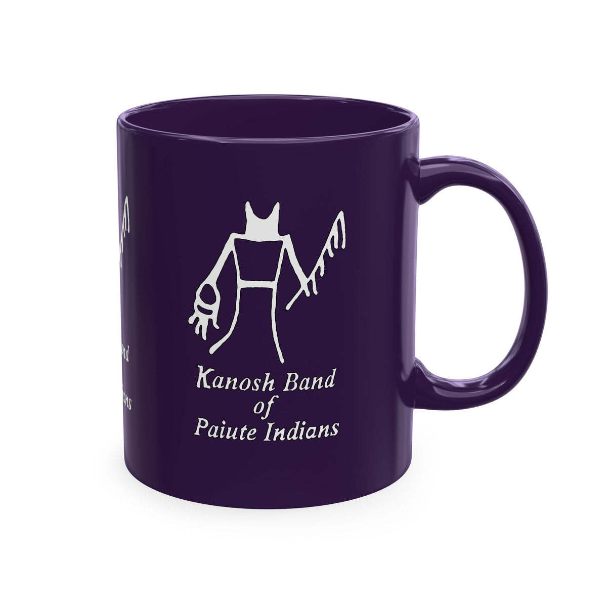 Kanosh Band White Logo Colorful Ceramic Mugs