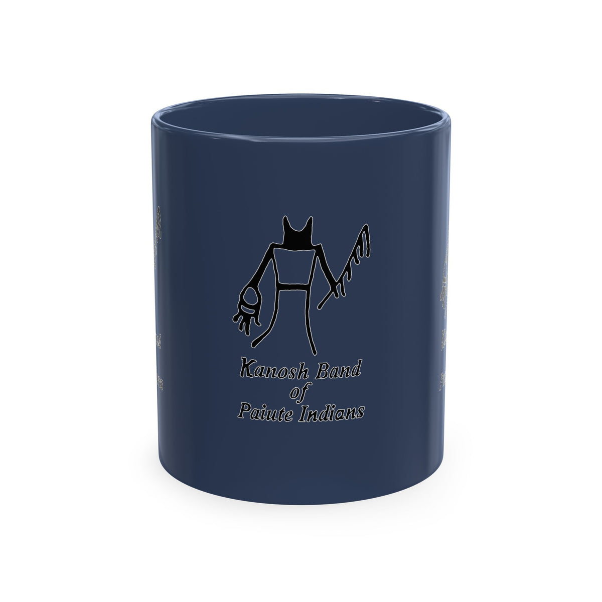 Kanosh Band Black logo Colorful Ceramic Mugs